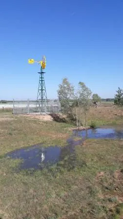 PE Windwasserpumpe W 1806 am Biotop in Weiterstadt